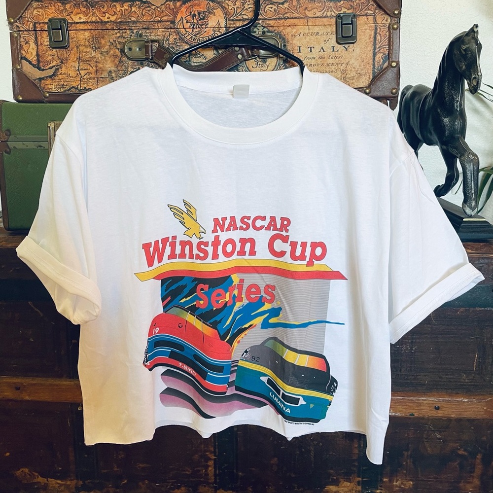 Nascar Winston Cup Crop top S-3X available #western